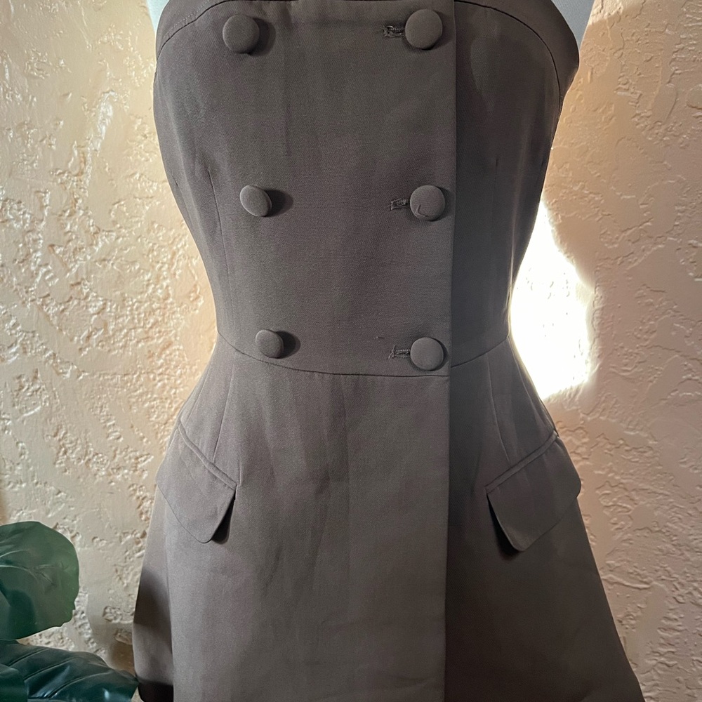 LEX TAILORED BUSTIER - Top size M new with tags - Picture 4 of 5